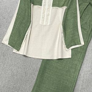 فروش اینترنتی ست تونیک شلوار ریش دار