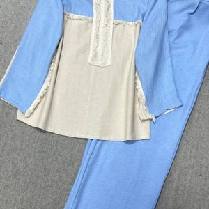 قیمت ارزان ست تونیک شلوار ریش دار