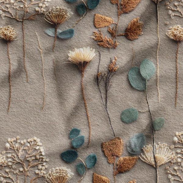 پارچه مخمل روتختی یک نفره  پارچه باما طرح سه بعدی گل آنتیک کد 5014216