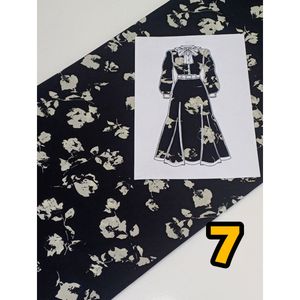 پارچه کرپ الیزه طرحدار 3