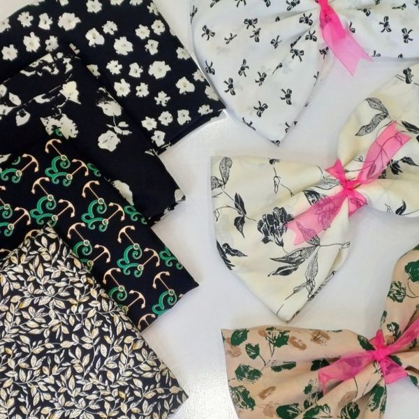 پارچه کرپ الیزه طرحدار 3