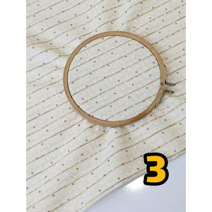 فروش اینترنتی پارچه لینن نچرال طرحدار