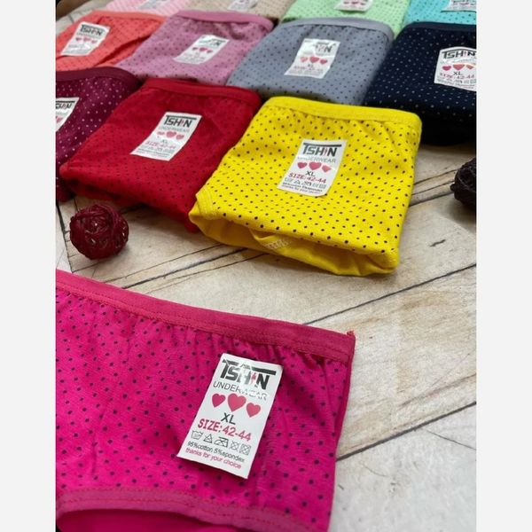 شورت نهال نخ پنبه زنانه طرح سوزنی3xl xl 2xl