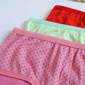 خرید اینترنتی شورت زنانه نخ پنبه طرح سوزنی سایز xl 2xl 3xl(پک 6 عدد رنگبندی رندوم)