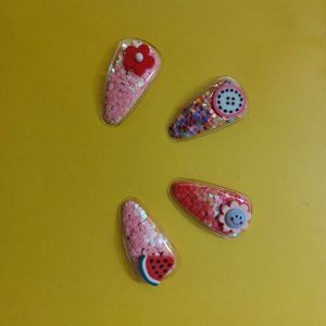 فروش اینترنتی گیره دخترانه طرح اکواریمی وارداتی (1 عددی)