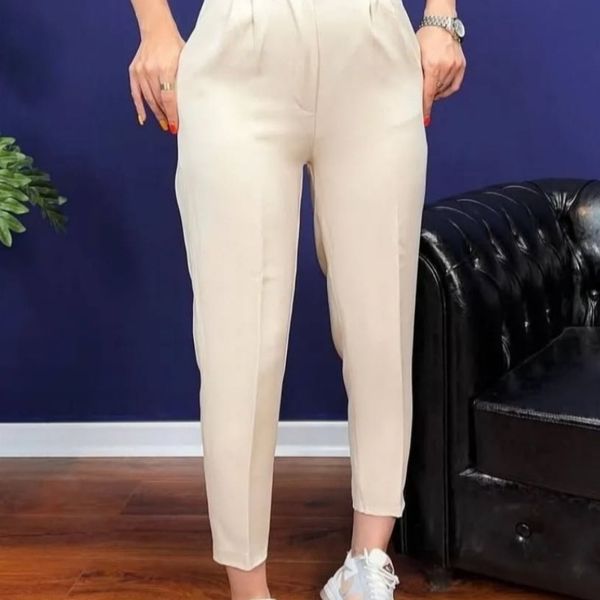 شلوار زنانه مازبلک مام کلاسیک قد صد