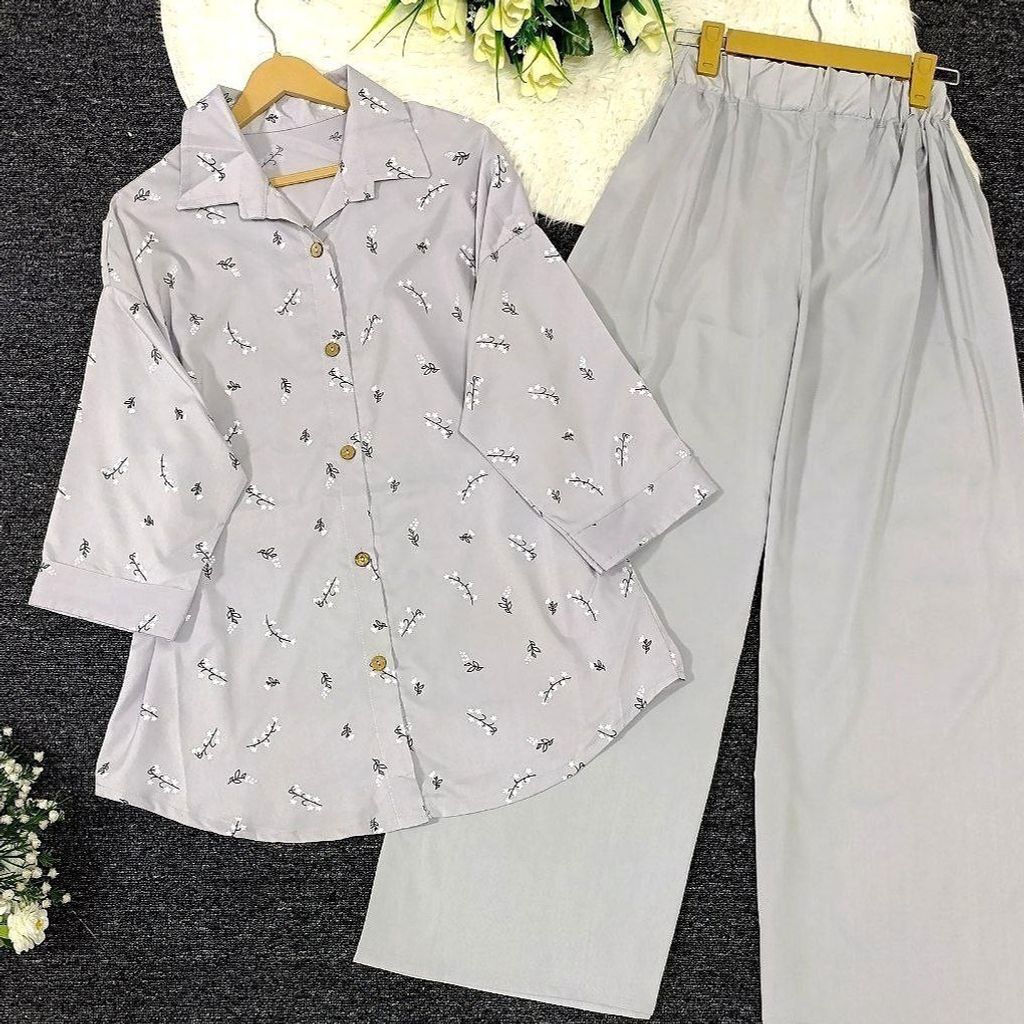 قیمت ارزان ست شومیز شلوار گل گچی