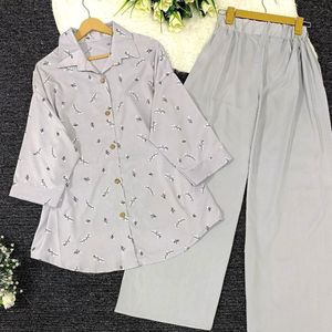 قیمت ارزان ست شومیز شلوار گل گچی