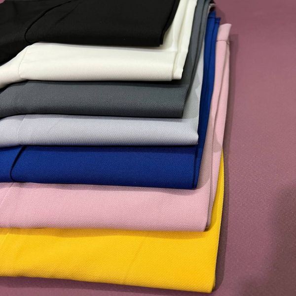 شلوار زنانه کرپ مازراتی بغل چاکدار قد نود و دو کد 240