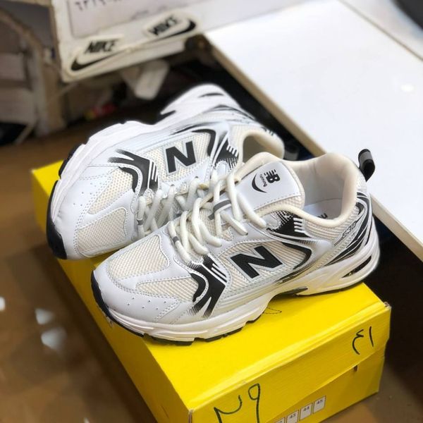 کفش نیوبالانس 530مردانه رنگ سفید مشکی