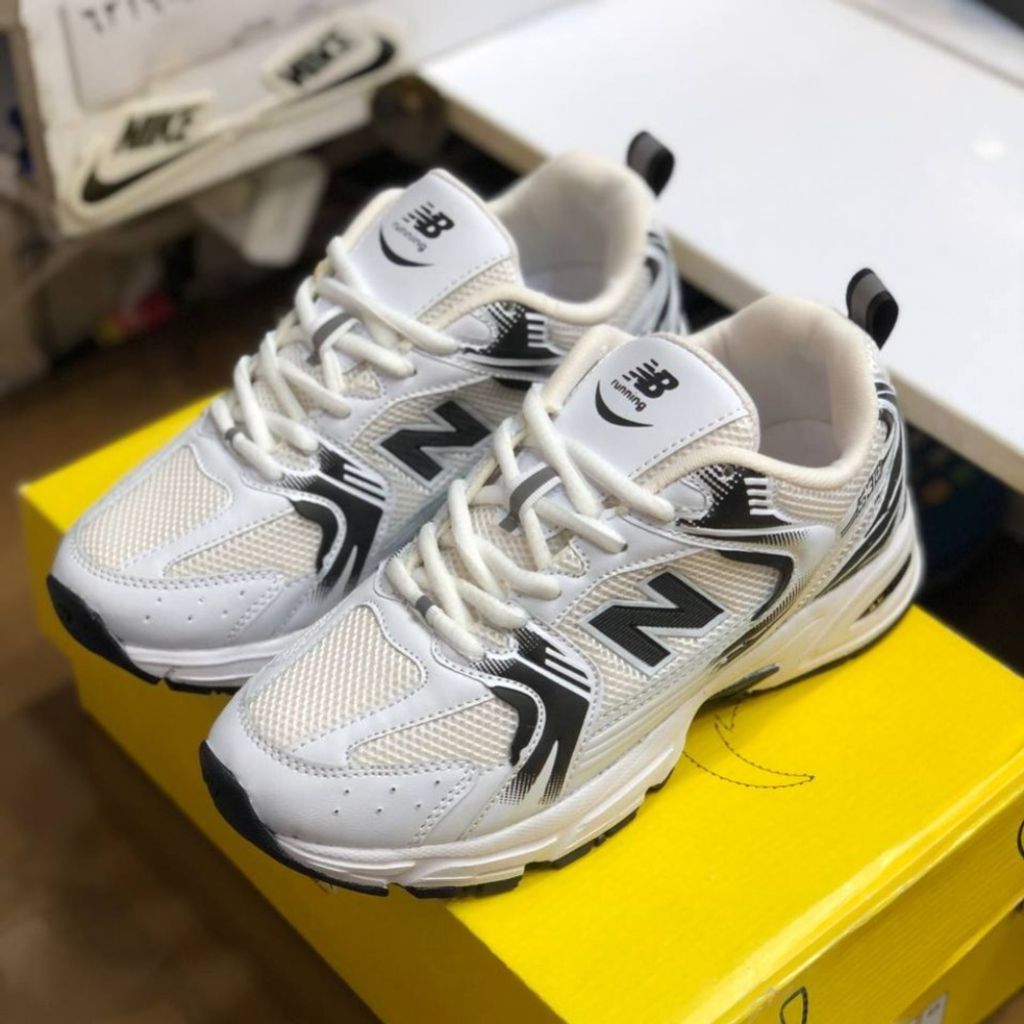 فروش اینترنتی کفش نیوبالانس 530مردانه رنگ سفید مشکی