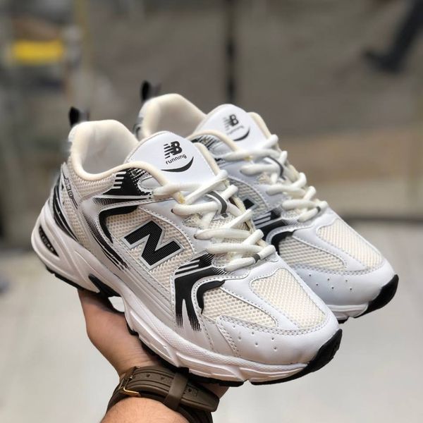 کفش نیوبالانس 530مردانه رنگ سفید مشکی