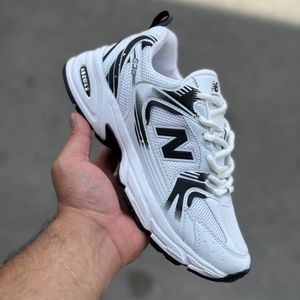 مشخصات کفش نیوبالانس 530 زنانه رنگ سفید مشکی