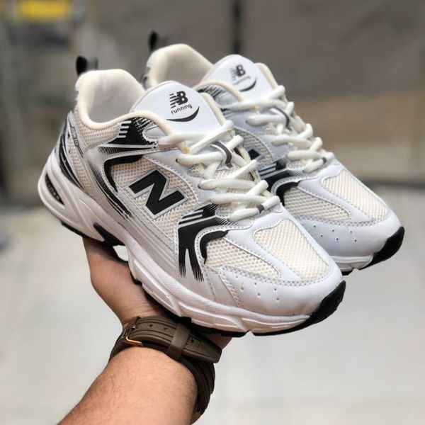 کفش نیوبالانس 530 زنانه رنگ سفید مشکی