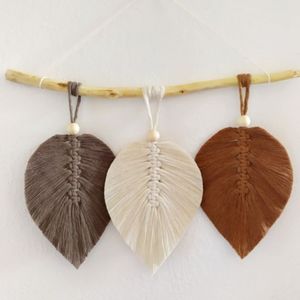 سه برگ مکرومه دکوراتیو طرح درناز