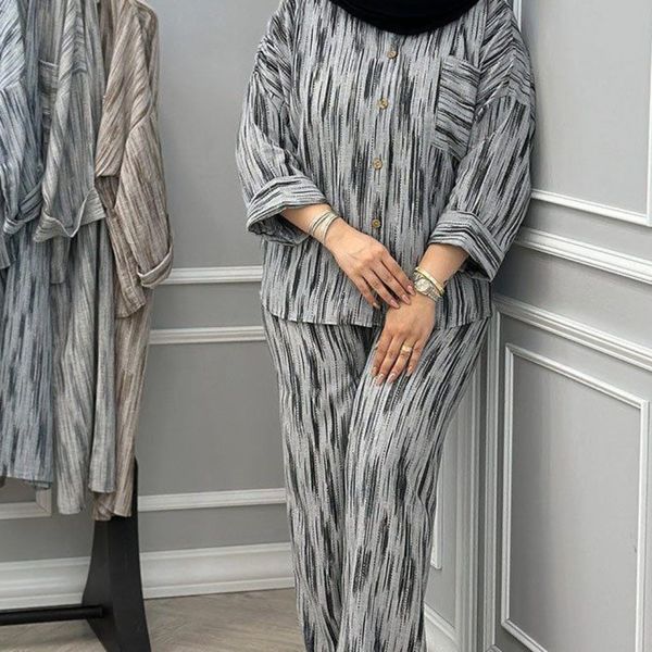 ست مانتو شلوار دلنواز