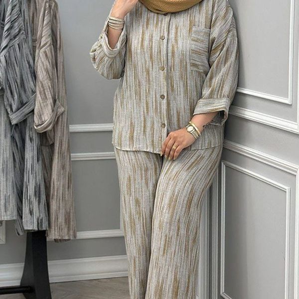 ست مانتو شلوار دلنواز