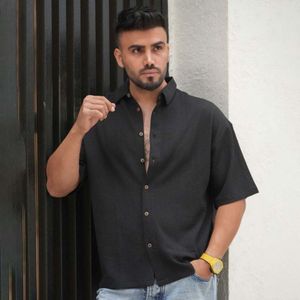 مشخصات پیراهن مردانه باکسی سوزنی ( در 5 رنگبندی )