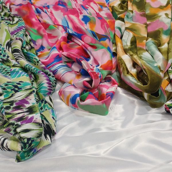 شومیز زنانه سایز بزرگ حریر پری ترک