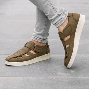 فروش اینترنتی کفش مردانه تابستانی مدل سامان رنگ سدری