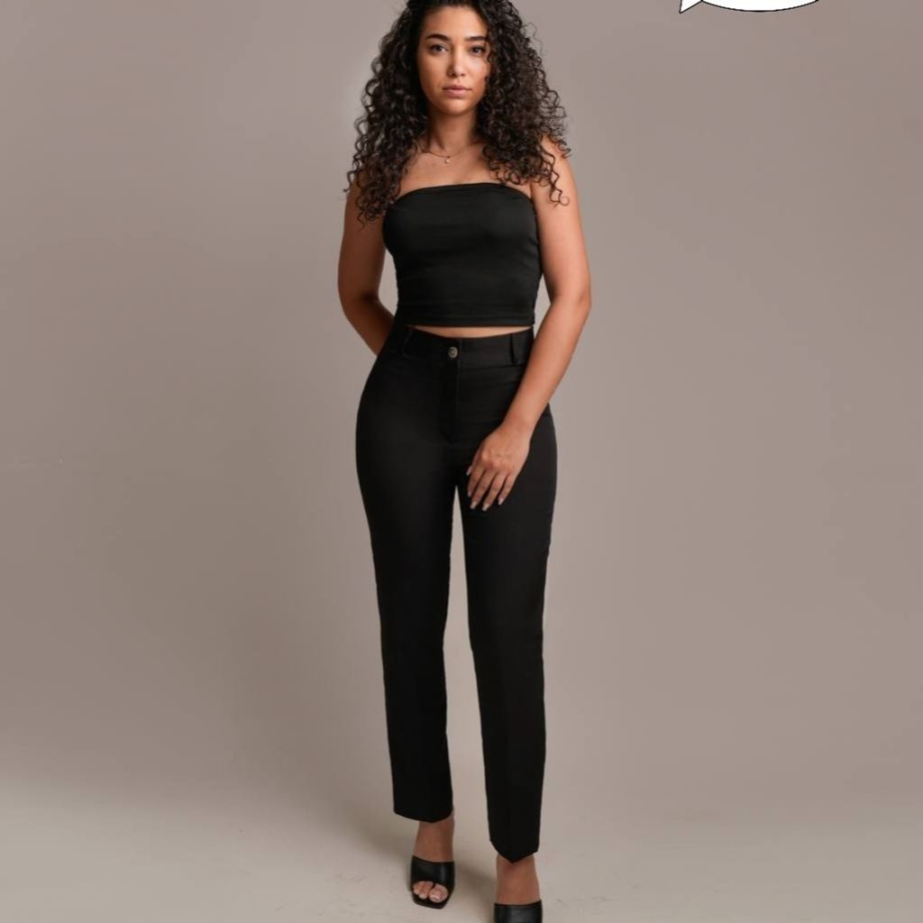 قیمت ارزان شلوار راسته اداری قواره بزرگ