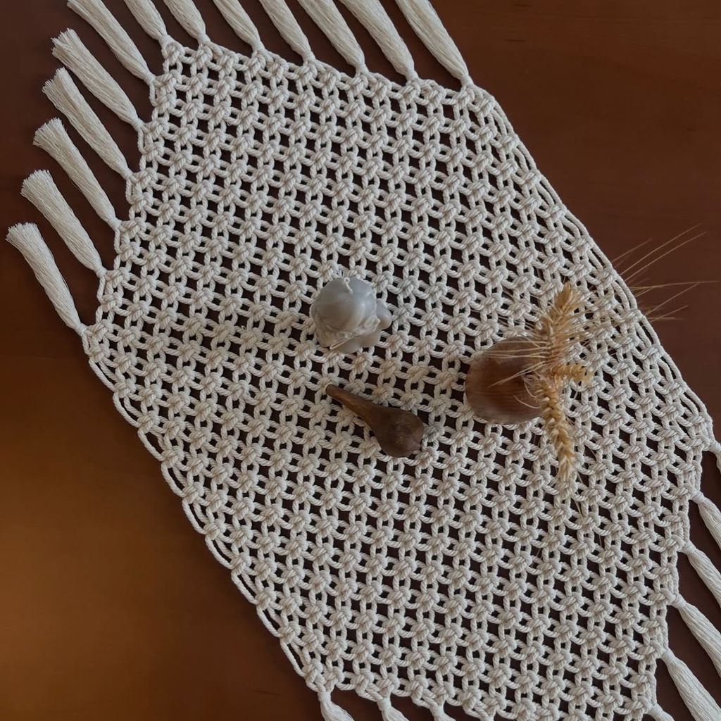 خرید آنلاین رانر مکرومه بافی