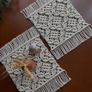 مجموعه دو عددی رومیزی‌مکرومه