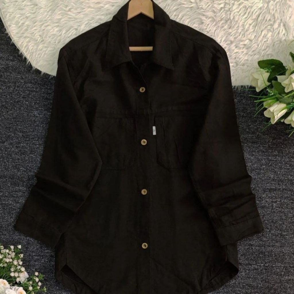 خرید آنلاین مانتو کتان شیک