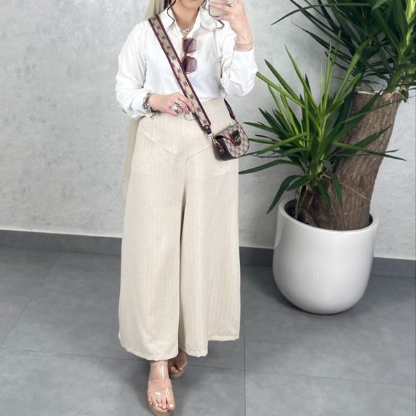 شلوار دامنی سگک دار