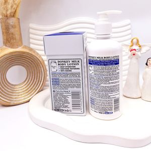خرید اینترنتی لوسیون روشن کننده پمپی شیر الاغ وکالی حجم 400 گرم