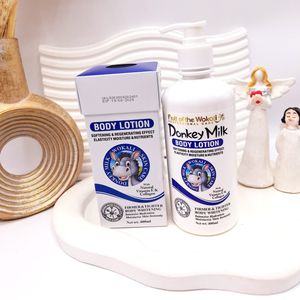 مشخصات لوسیون روشن کننده پمپی شیر الاغ وکالی حجم 400 گرم