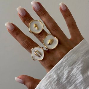 انگشتر ساحلی طلایی هانا