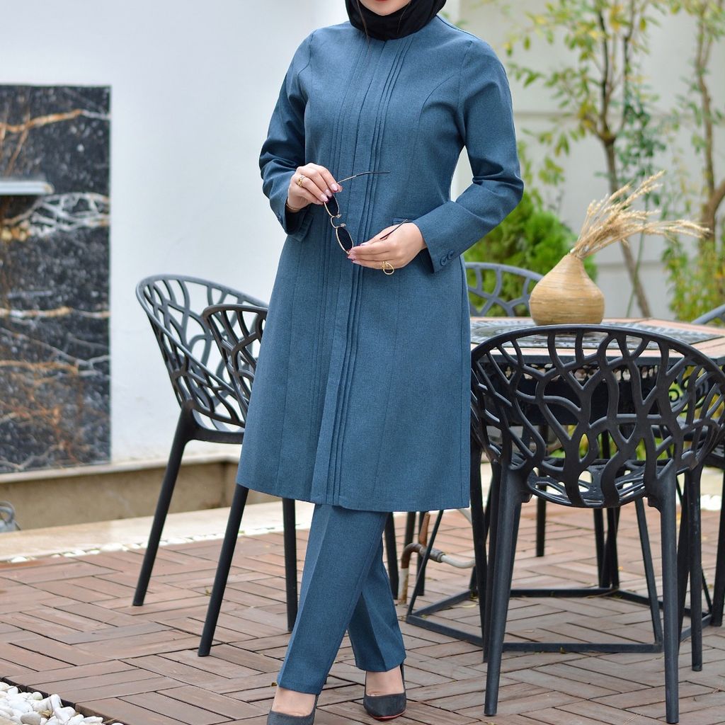 خرید اینترنتی مانتو شلوار اداری لاوین