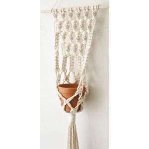 هولدر گلدان مکرومه طرح گلشن