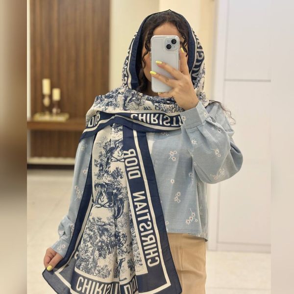 شال دیور تابستانه تمام نخ