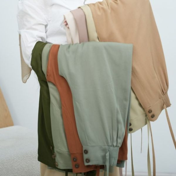 شلوار پشت کش عسل ولگا