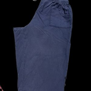 شلوارک لنین کمر کش جیب دار کد 603