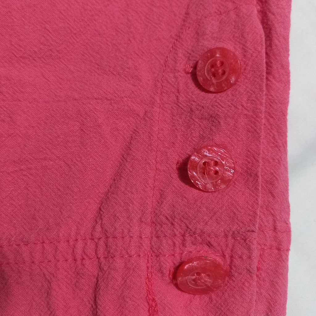 خرید اینترنتی شلوارک لنین کمر کش دم پا دکمه کد 604