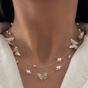 مشخصات گردنبند مینیمال پروانه هانا
