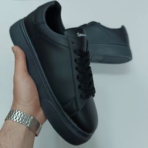 خرید اینترنتی کتونی ونس مردانه تمام مشکی اسپنینگ SPANNING کیفیت بالا