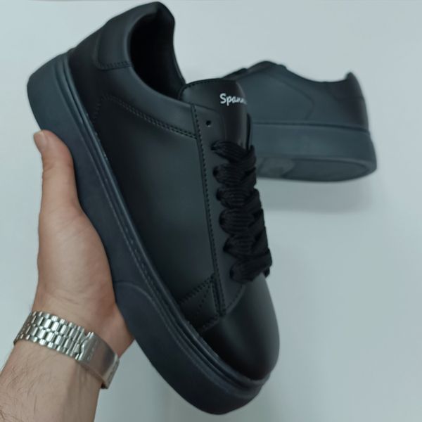 کتونی ونس مردانه تمام مشکی اسپنینگ SPANNING کیفیت بالا