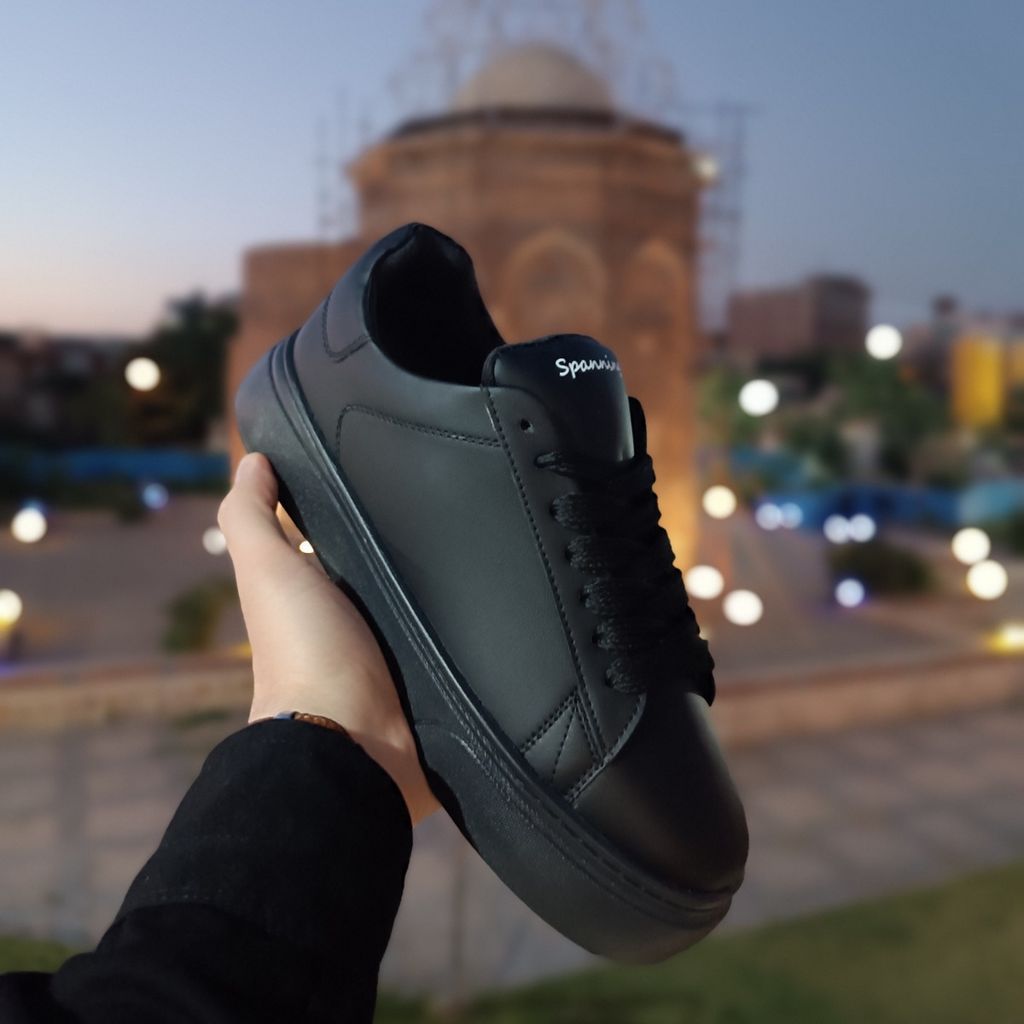 قیمت ارزان کتونی ونس مردانه تمام مشکی اسپنینگ کیفیت بالا