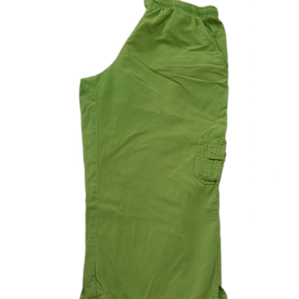 خرید آنلاین شلوارک لنین کمر کشکد614