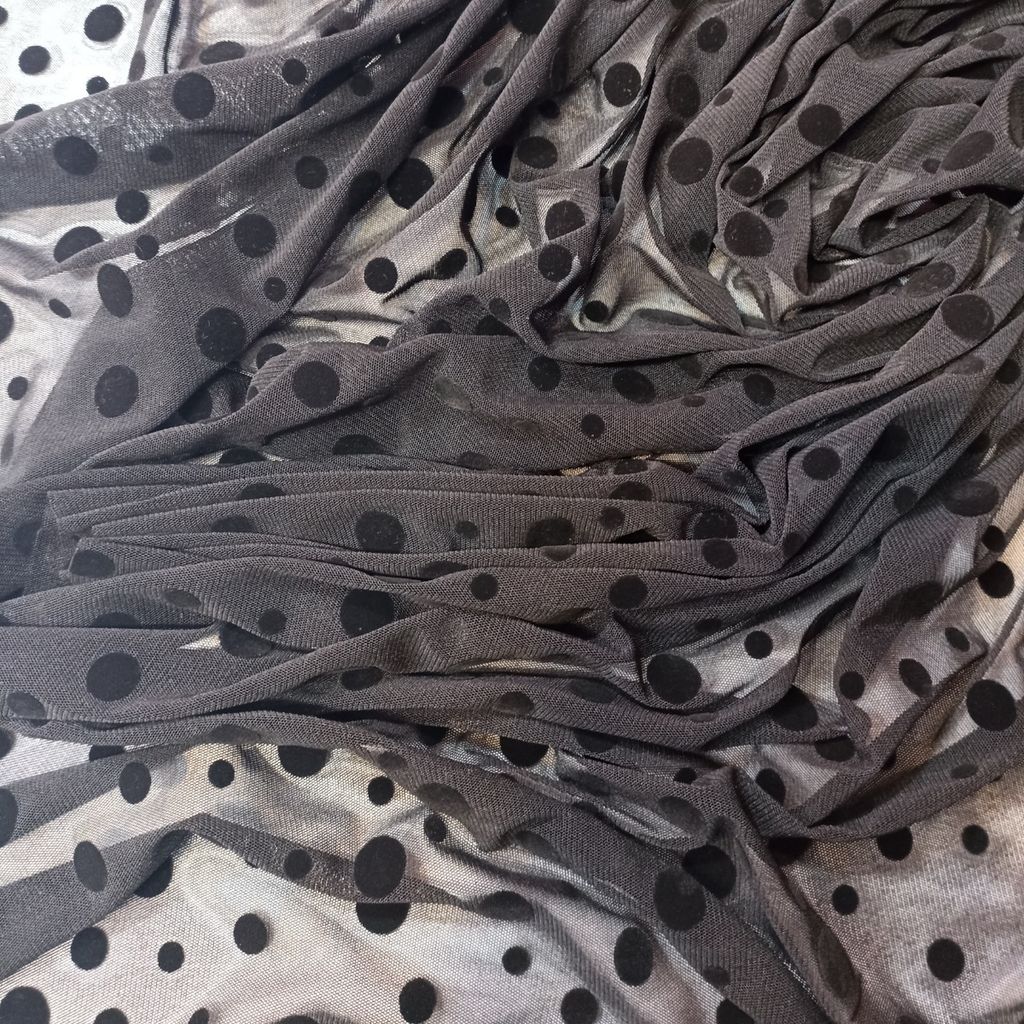 فروش اینترنتی تور خالدار مخملی