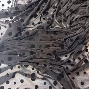 فروش اینترنتی تور خالدار مخملی