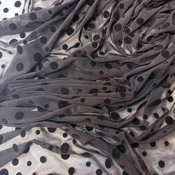 تور خالدار مخملی