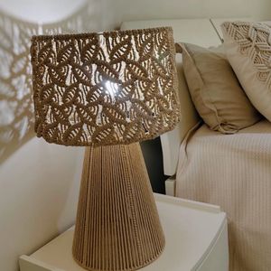 فروش اینترنتی آباژور رومیزی مکرومه