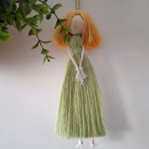 عروسک مکرومه (فرشته)