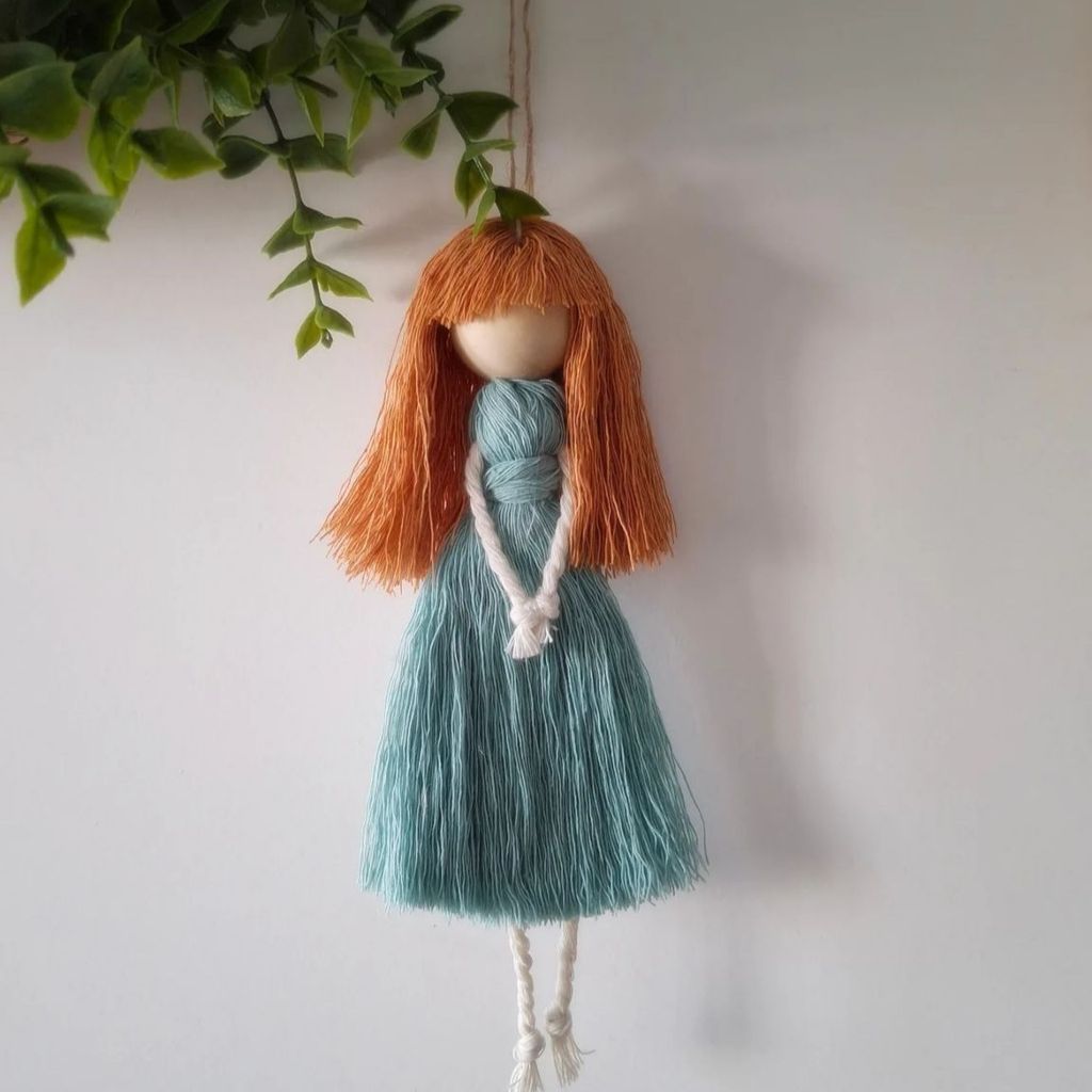 قیمت عروسک مکرومه (فرشته)