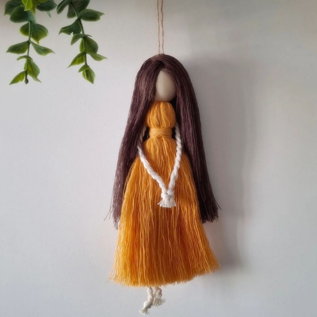 فروش اینترنتی عروسک مکرومه (فرشته)